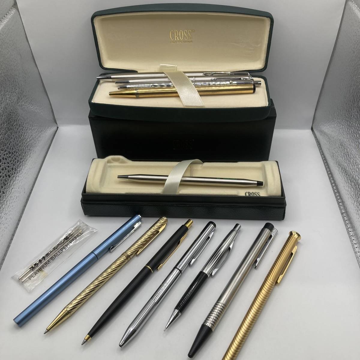 6598 CROSS クロス ボールペン・シャープペン おまとめ 替えおまけつき