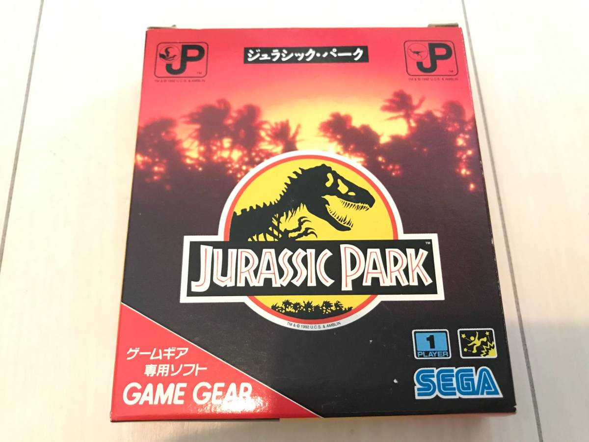 正規品，品質保証 ジュラシックパーク ゲームギア(ゲームギア)｜売買されたオークション情報、yahooの商品情報をアーカイブ公開 - オークファン ゲームギア