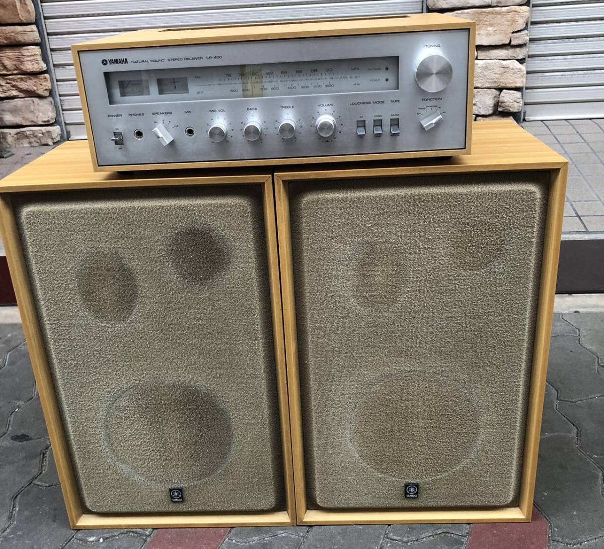YAMAHA CR-400 ステレオレシーバー チューナー アンプ YAMAHA CR-400 ステレオレシーバー｜Yahoo!フリマ（旧PayPayフリマ