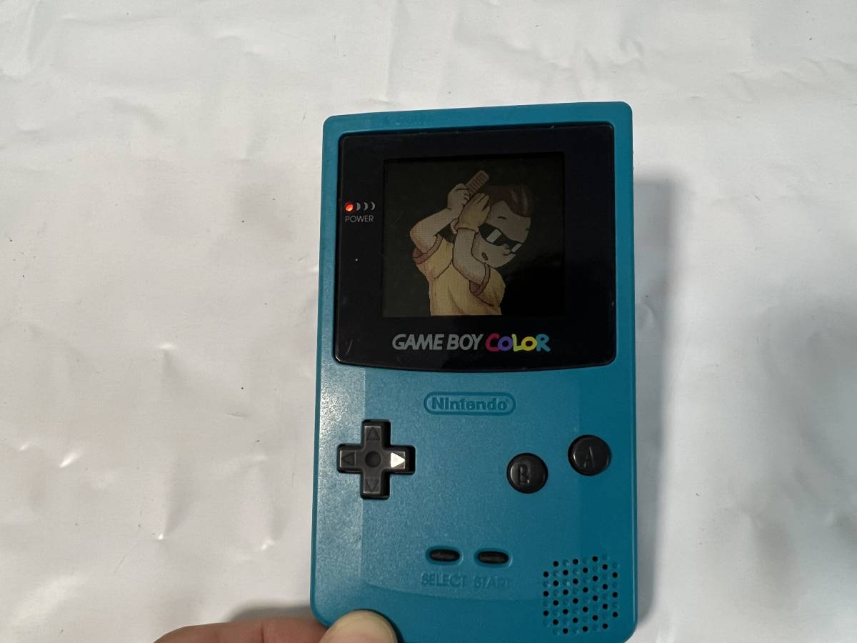 動作確認済み ゲームボーイカラー本体（CGB-001/ブルー） ゲームボーイ