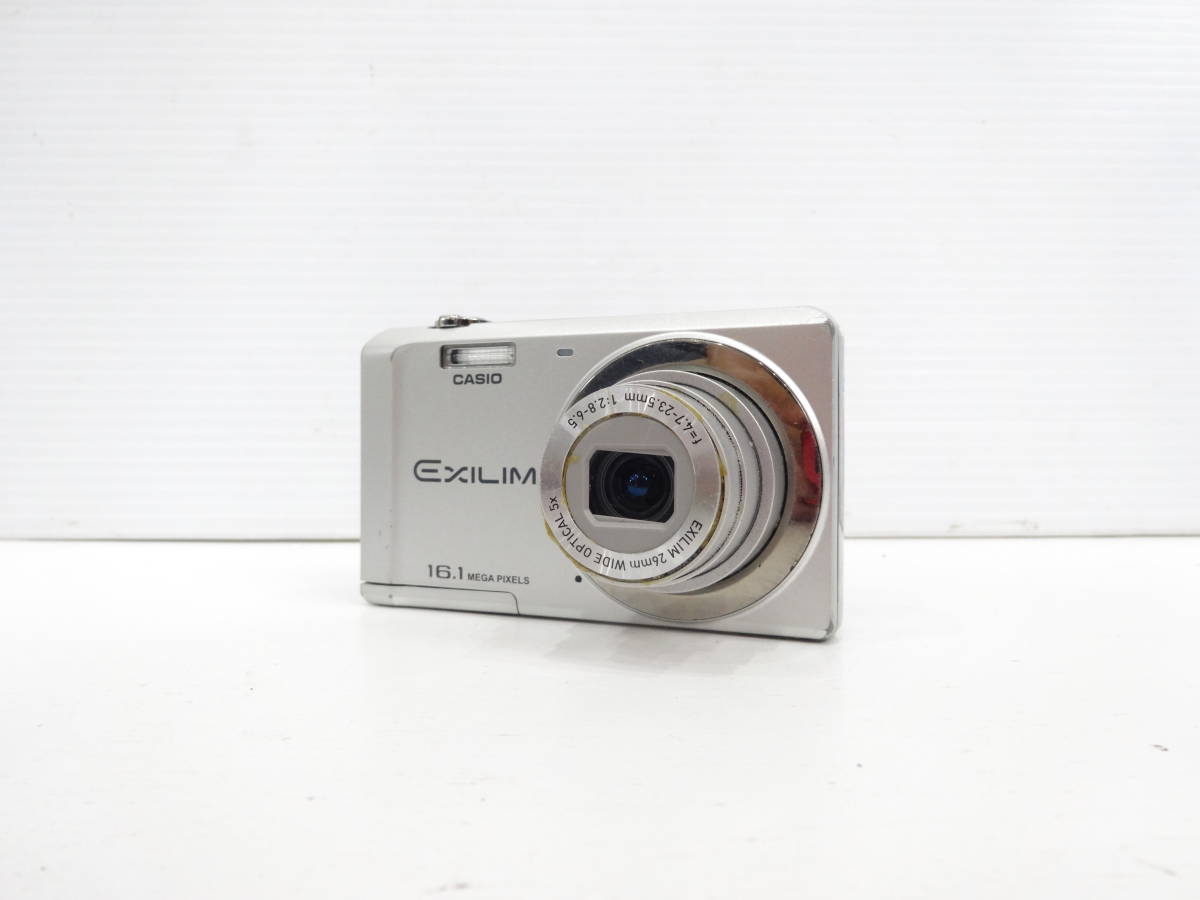 CASIO EXILIM EX-Z28 デジタルカメラ シルバー 起動確認済み A1447