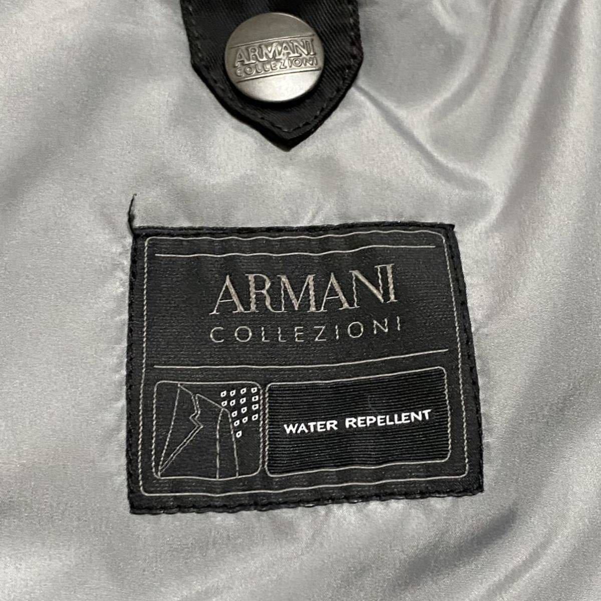 撥水加工◎ アルマーニ 『紳士の一着』 ARMANI COLLEZIONI トレンチ