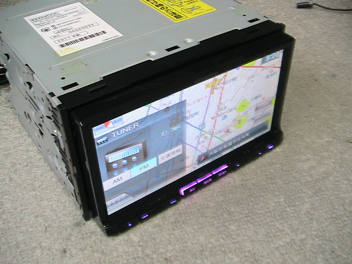 KENWOOD ケンウッド Bluetooth MDV-727DT メモリーナビ ジャンク品