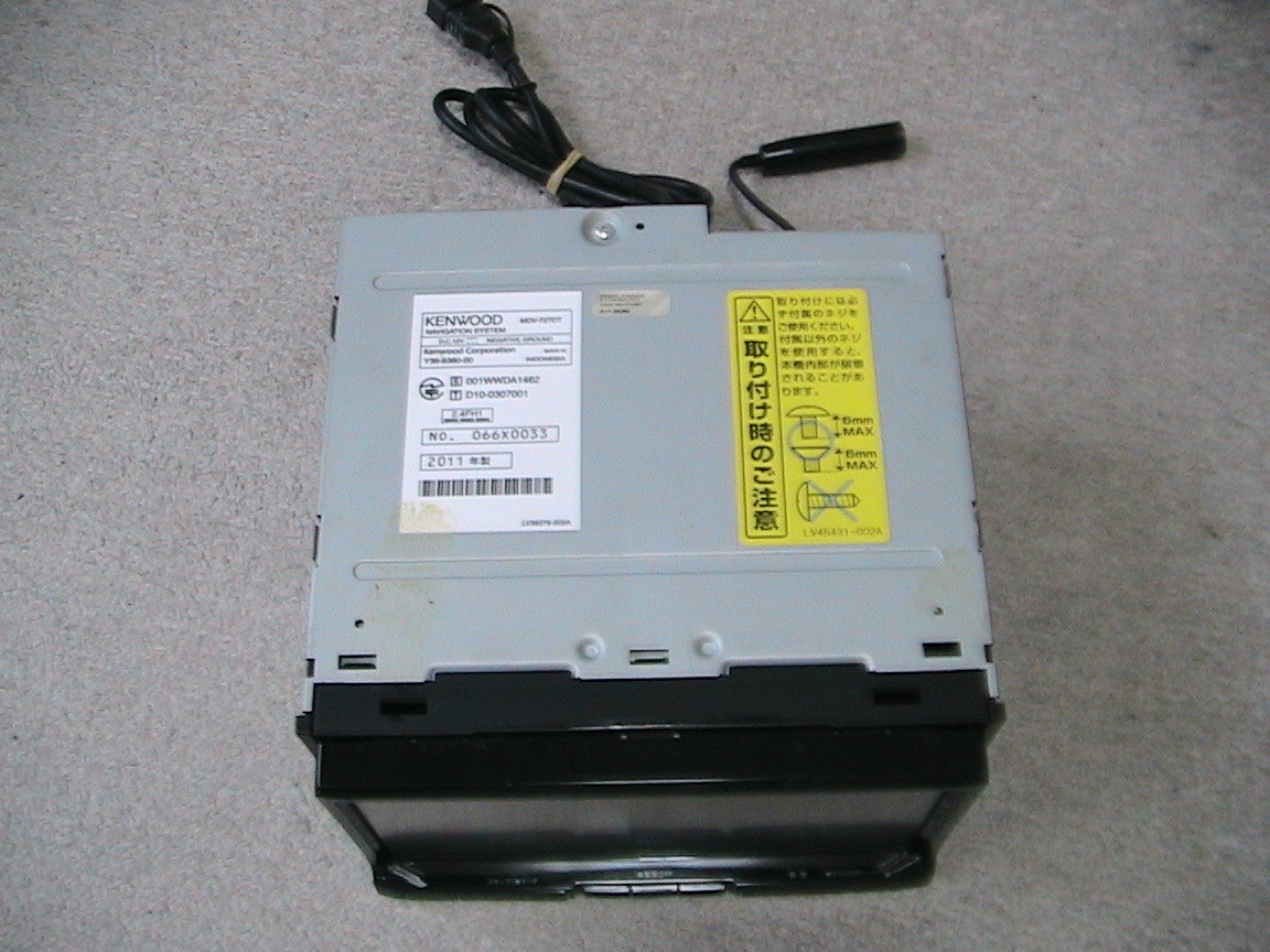 KENWOOD ケンウッド Bluetooth MDV-727DT メモリーナビ ジャンク品