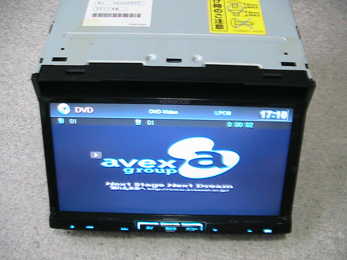 KENWOOD ケンウッド Bluetooth MDV-727DT メモリーナビ ジャンク品