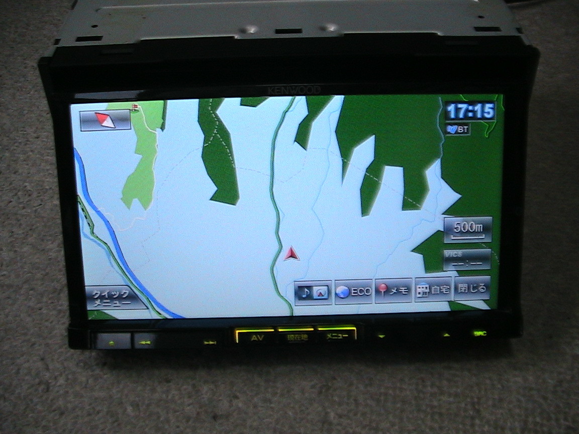 KENWOOD ケンウッド Bluetooth MDV-727DT メモリーナビ ジャンク品