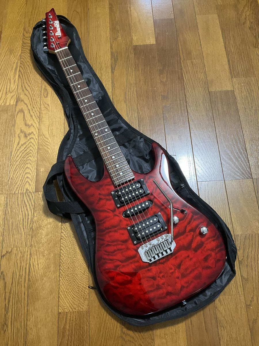 Ibanez GiO アイバニーズ ジオ エレキギター GRX90 HSH 赤系 レッド 