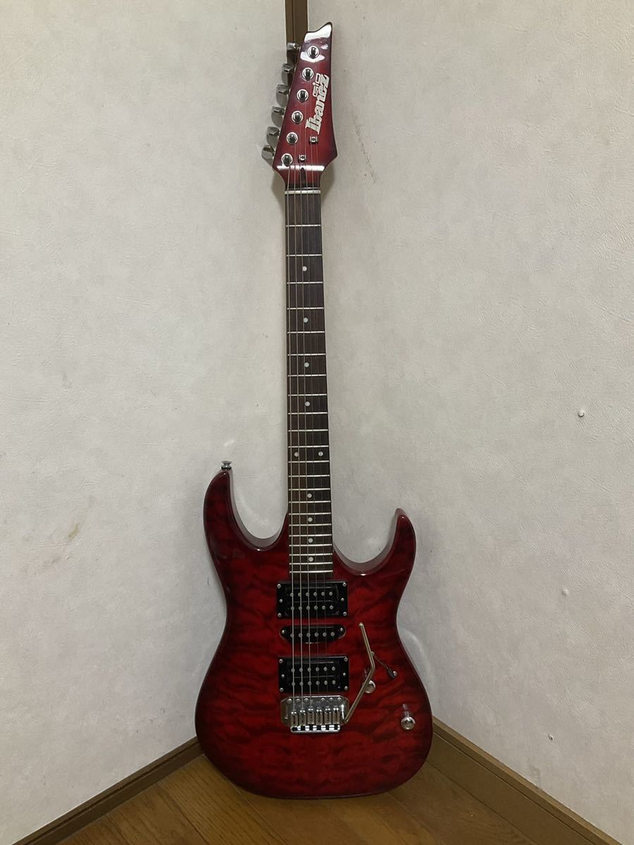 Ibanez GiO アイバニーズ ジオ エレキギター GRX90 HSH 赤系 レッド 
