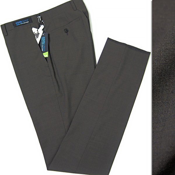 新品 ユニバーサルランゲージ COOLMAX トロピカル ウール パンツ M 【P27805】 UNIVERSAL LANGUAGE メンズ 春夏 スラックス サマー 洗濯可
