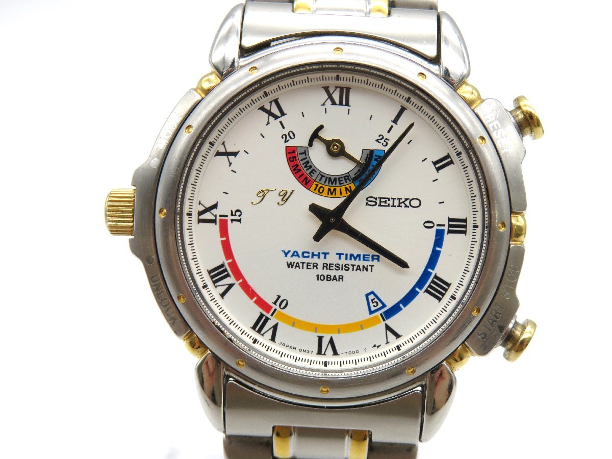 ヨットタイマー 8M37-7000 SEIKOセイコー『ヨットタイマー』8M37-7000 