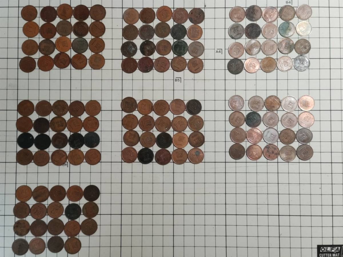 【人気SALE】 1厘銅貨 139枚 おまとめ 大量 古銭 総重量125.52g 明治 貨幣 通貨(その他)｜売買されたオークション情報、yahooの商品情報をアーカイブ公開 - オークファン その他