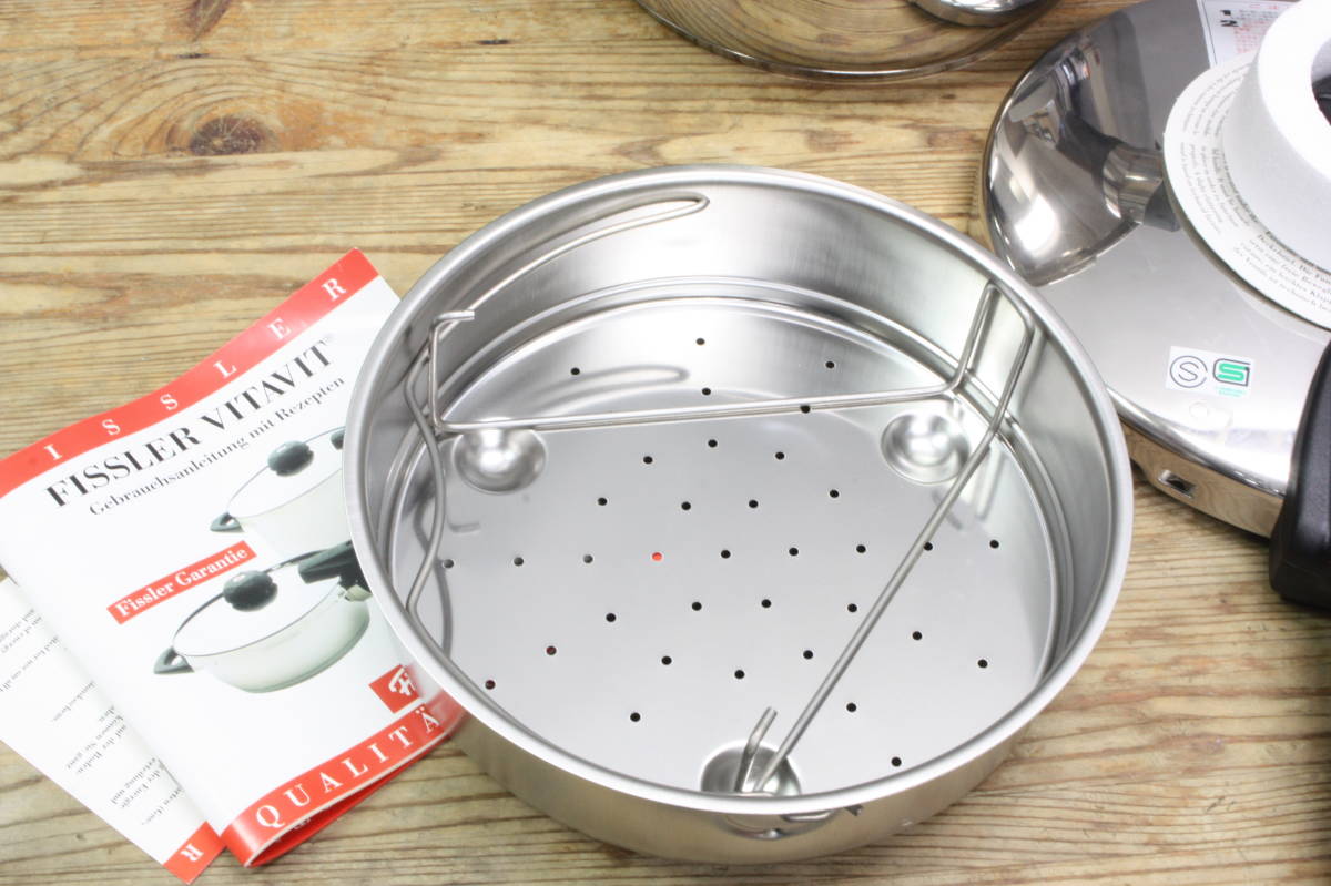未使用 FISSLER フィスラー 圧力鍋 6L 22m 11-633-06 VitavitRoyal