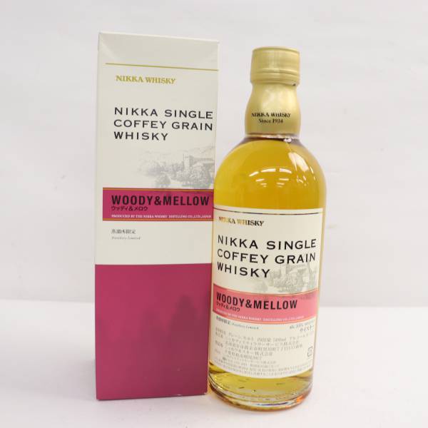 1円~NIKKA（ニッカ）カフェ グレーン ウッディ＆メロウ 55％ 500ml