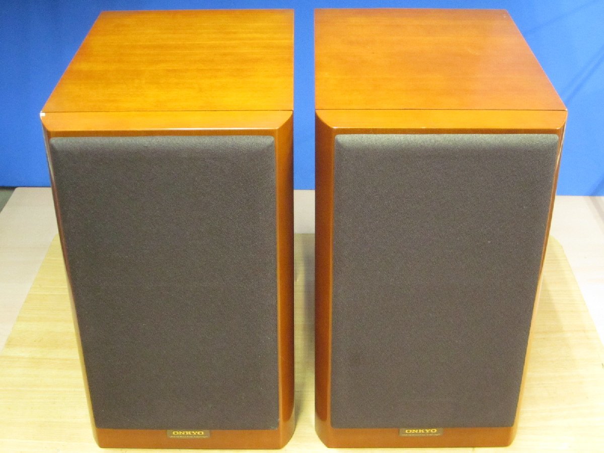 ONKYO D-102EXG スピーカー ペア ウッド ブックシェルフ型 931美品