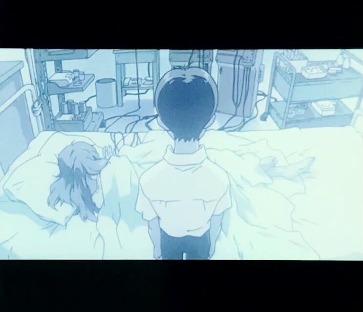 エヴァンゲリオン 35mm映画フィルム 連続5コマ 綾波レイ アスカ・ラングレー 真希波マリ 碇シンジ 庵野秀明 the end of EVANGELION