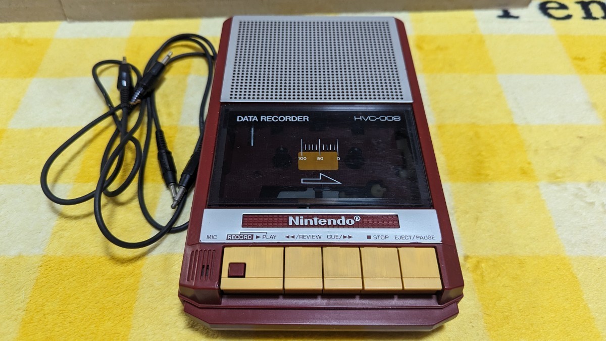 ファミリーベーシック専用データレコーダ 任天堂 データレコーダー