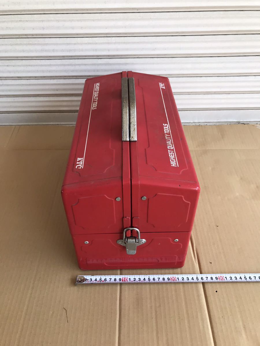 【廃盤・限定品】ビンテージ KTC 両開き HighestQualityTooL 工具箱 KTC 両開きメタルケース 両開き 工具箱「両開きケース