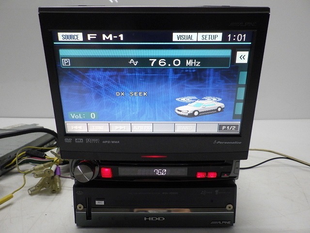 アルパイン IVA-D305EU インダッシュ HDDナビ IVA-D305J セット