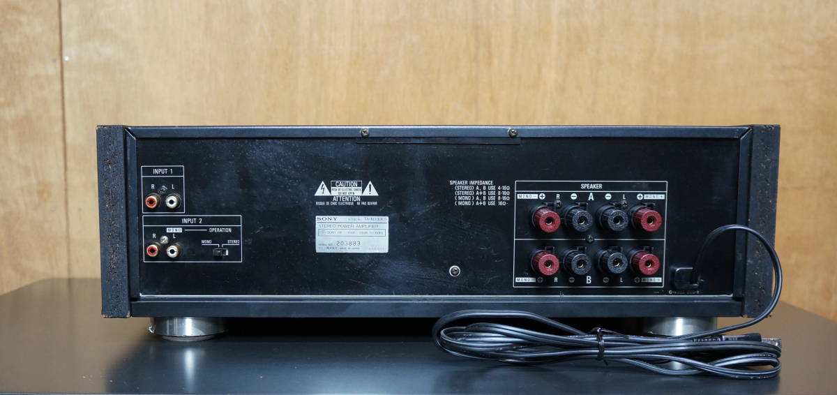 SONY ソニー・パワーアンプ「TA-N330ES」整備済み感動品 TA-N330ES