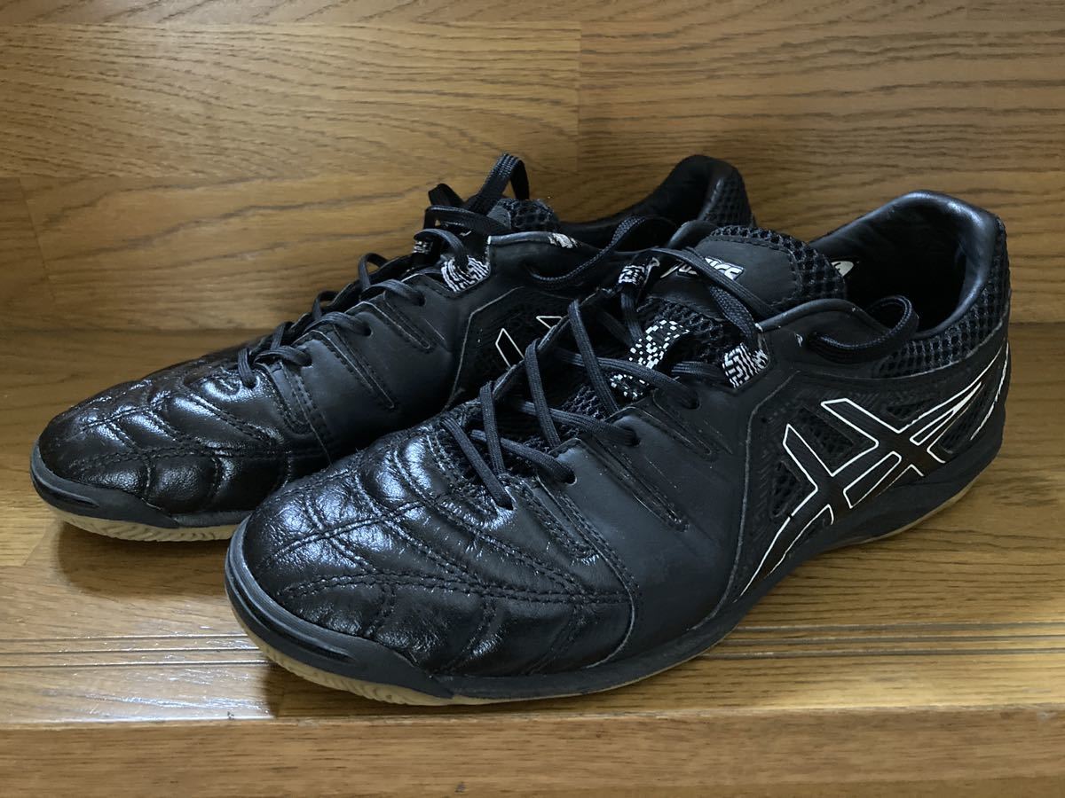 Asics アシックス デスタッキ TF 25.5cm フットサル 黒 【公式通販】
