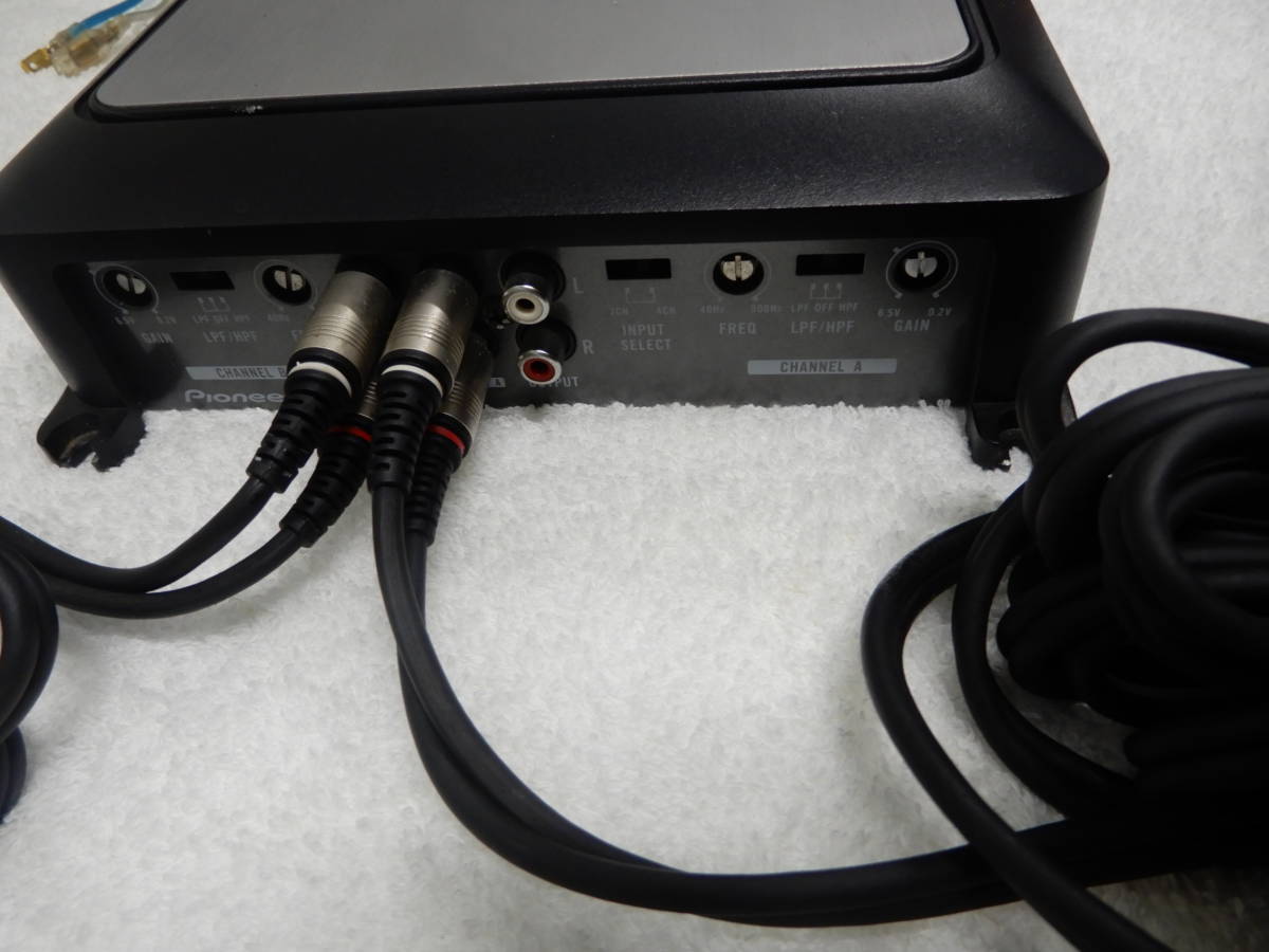 カロッツェリア GM-D6400 carrozzeria アンプ 4-CHANNEL 1円 