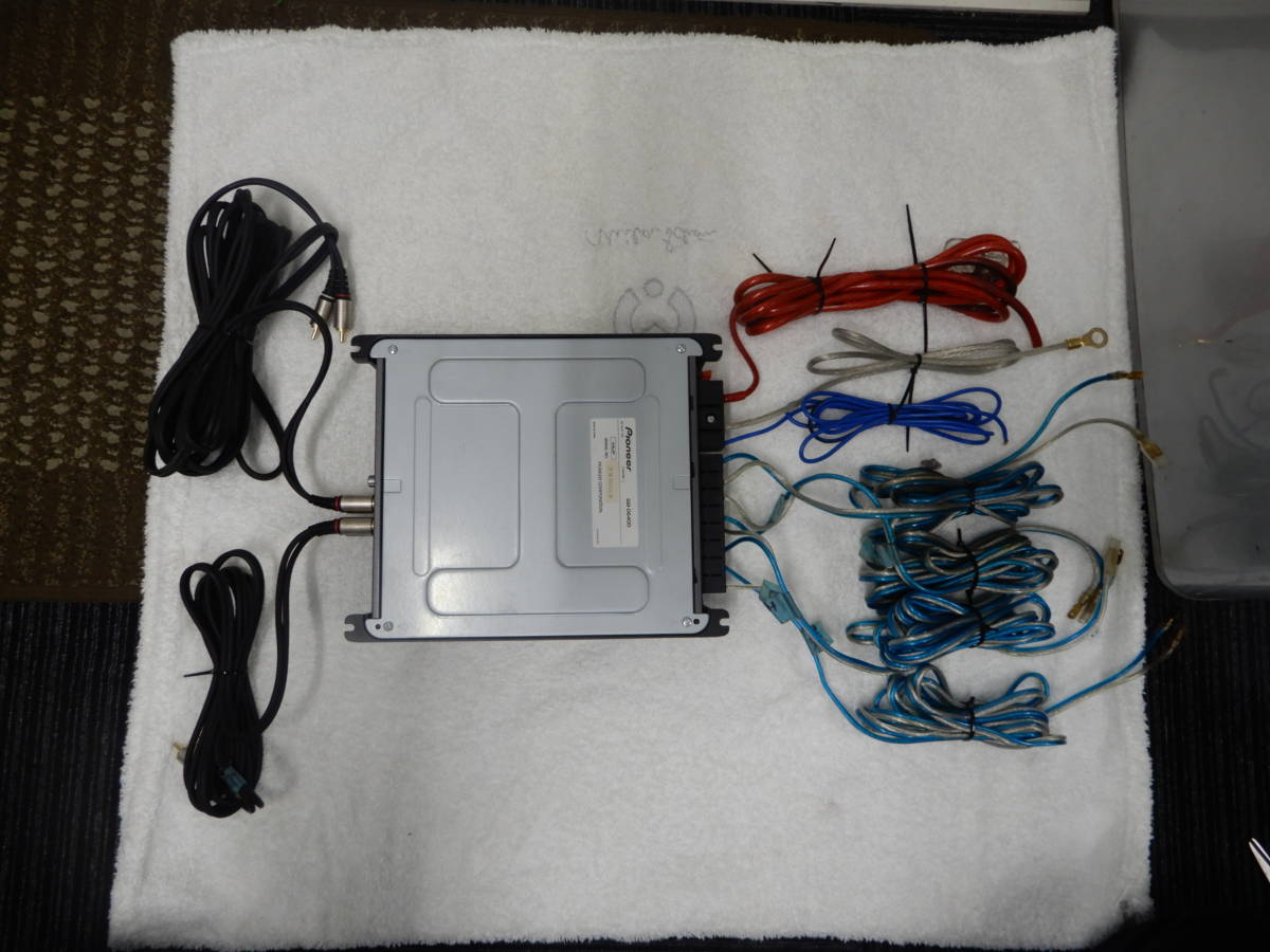 カロッツェリア GM-D6400 carrozzeria アンプ 4-CHANNEL 1円 