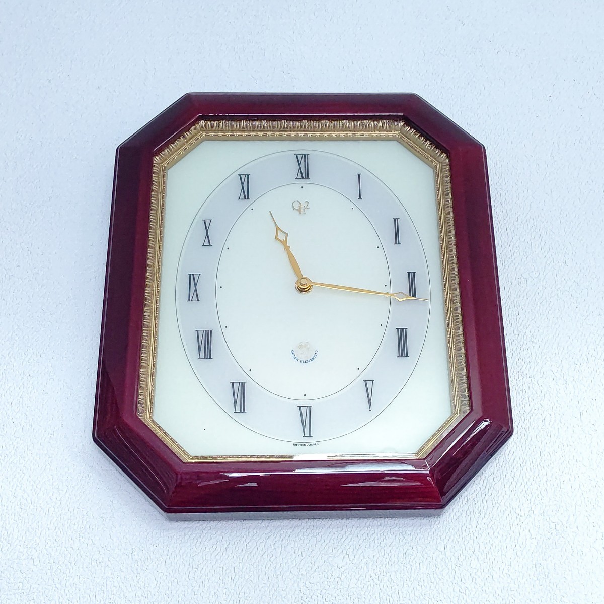 壁掛け時計 QUEEN ELIZABETH2 QE2 4MJ784QE リズム 家具・インテリア