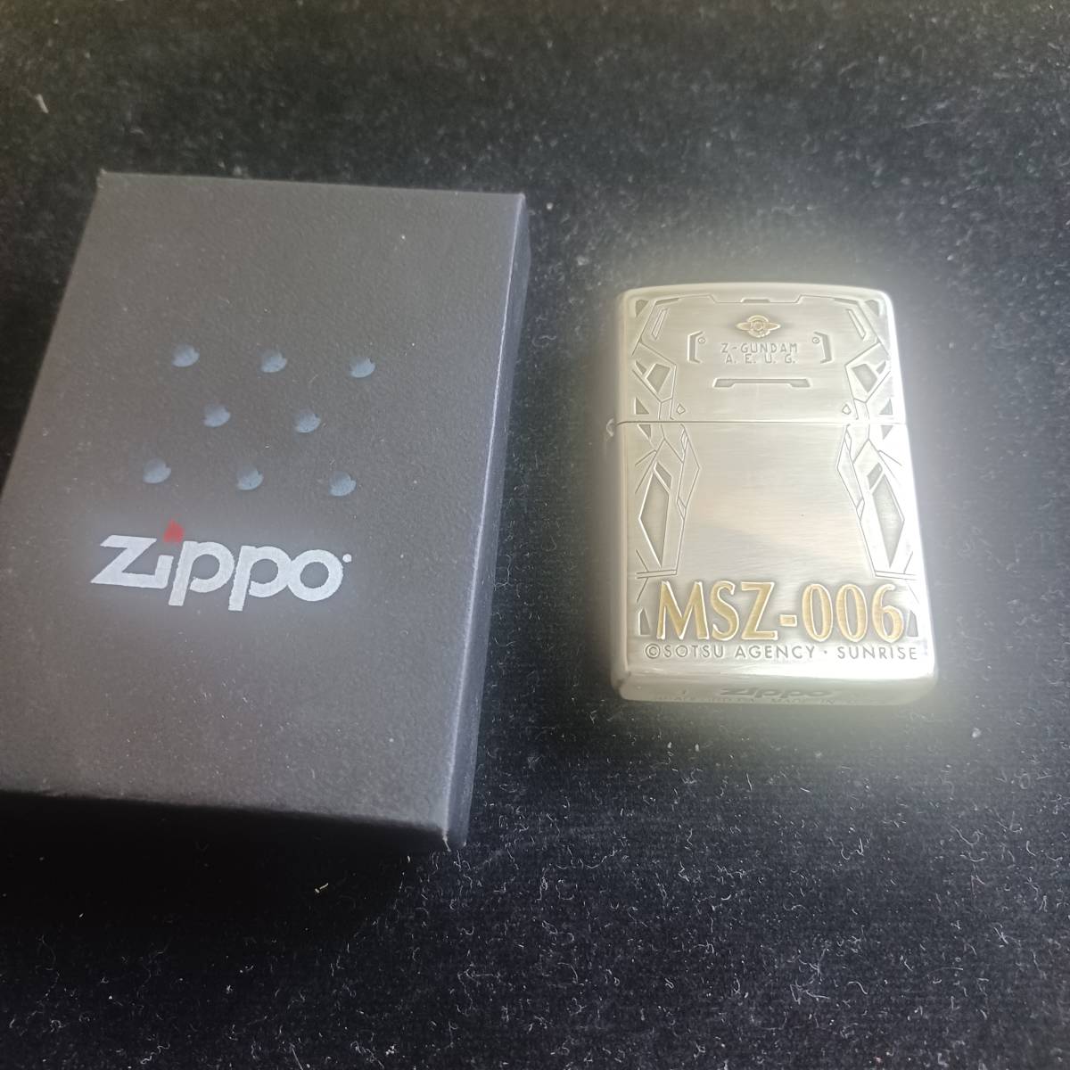 保管品 ZIPPO ガンダム MSZ-006 Z-GUNDAM A.E.U.G SOTHU AGENCY 