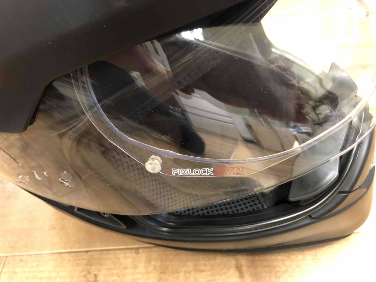 SHOEI HORNET ADV Mサイズ（57-58cm） マットブラック 中古品傷あり 