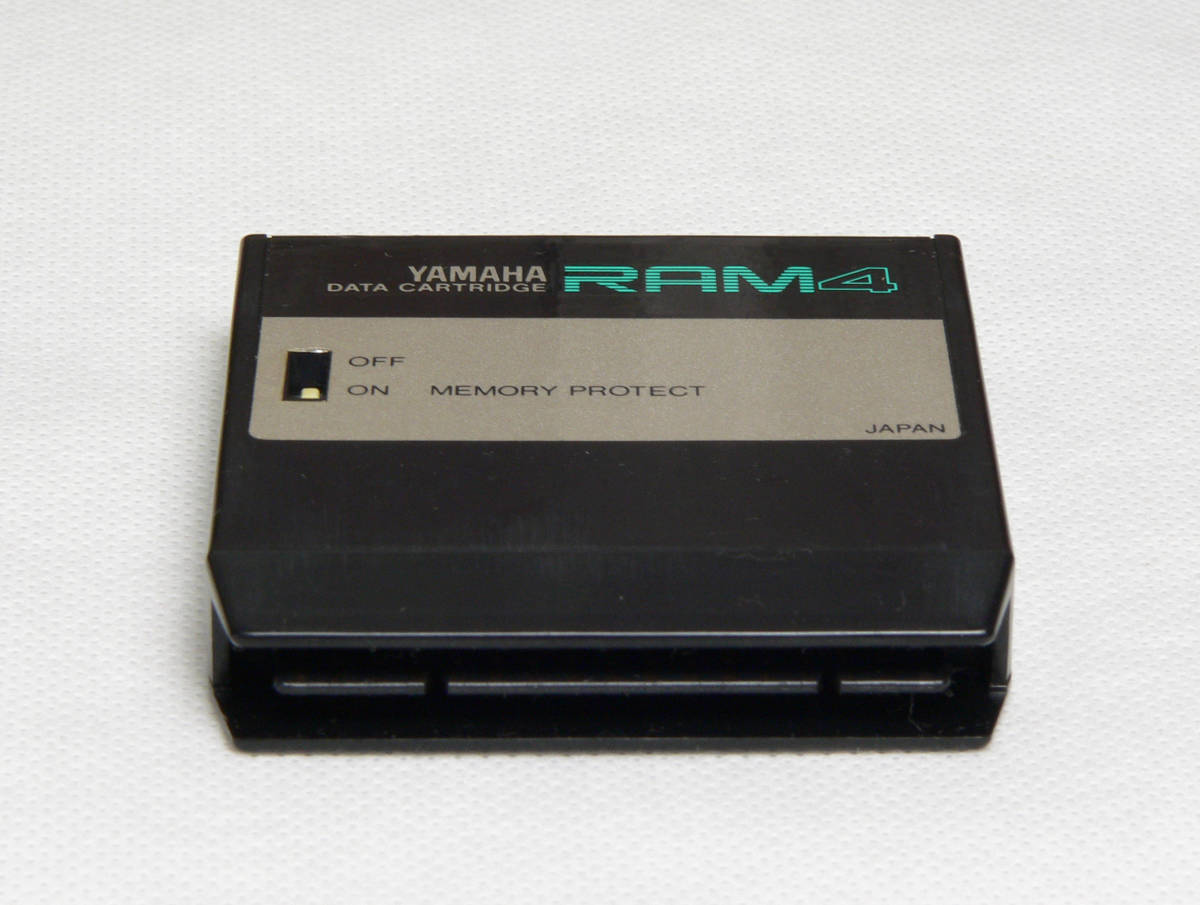 YAMAHA RAM4 RAMカートリッジ DX7II / DX7s / TX802 等で音色の保存や