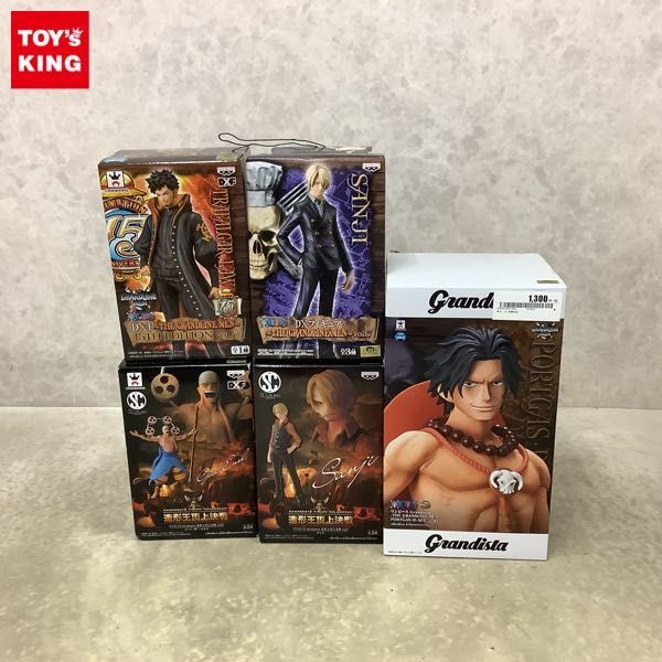 1円〜 未開封 ONE PIECE Grandista ポートガス・D・エース 造形王頂上決戦 神・エネル 他