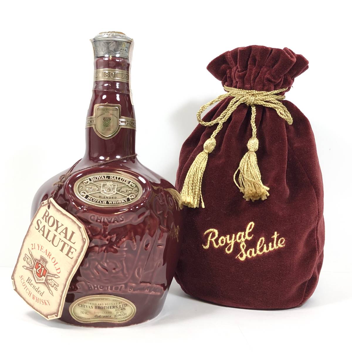 ▽【未開栓】シーバス ロイヤルサルート 21年 赤 レッド 700ml 40