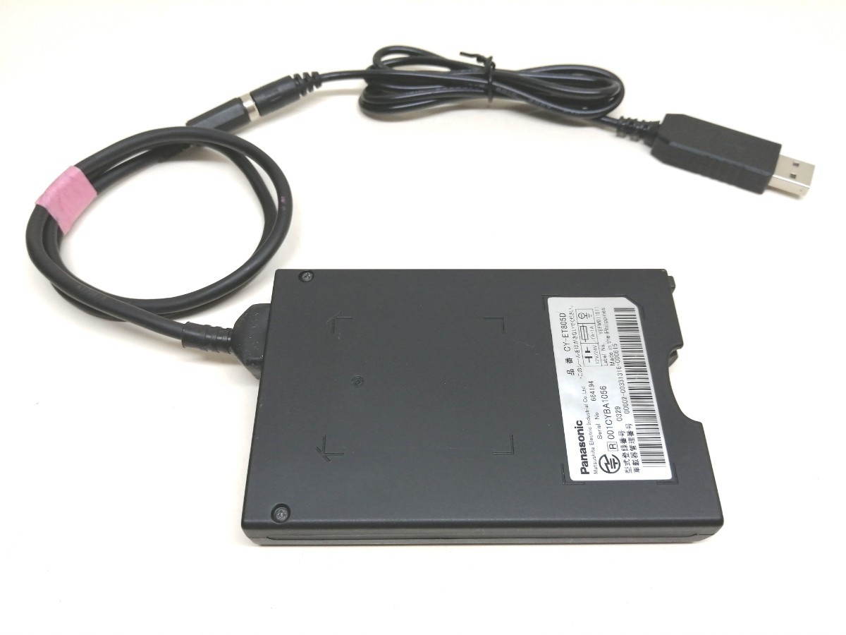 ☆軽自動車登録☆ Panasonic CY-ET805D USB電源仕様 アンテナ一体型ETC