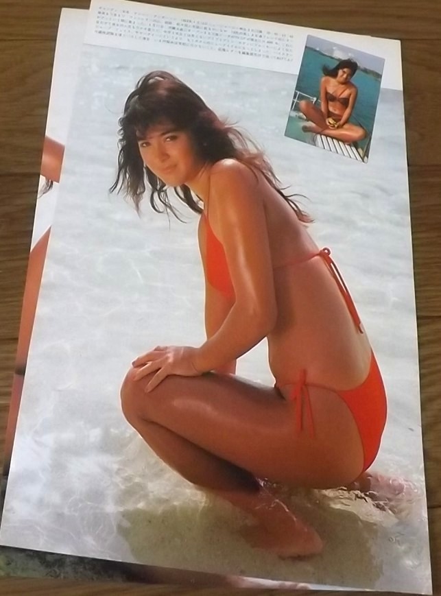 ☆キャンギャル【キャンディー④】ANA 水着5ページ切抜き　送料140円
