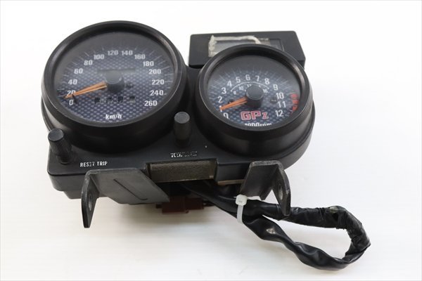 Kawasaki GPZ750 (空冷)[31フルスケール 260km/h メーター]｝B GPZ750