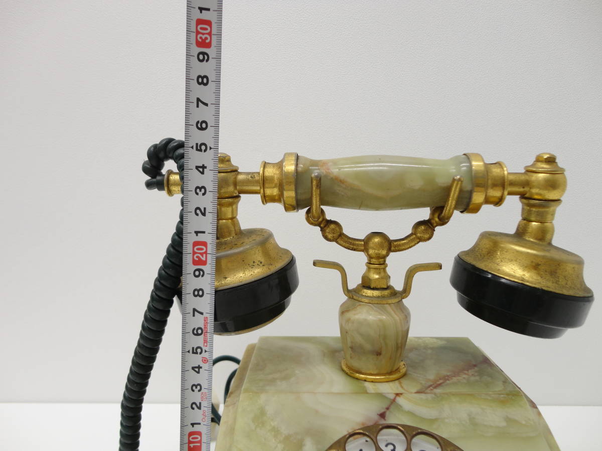 ☆昭和レトロ 大理石 固定電話 NIKKO 日興電機製 ダイヤル式 ☆ Yahoo