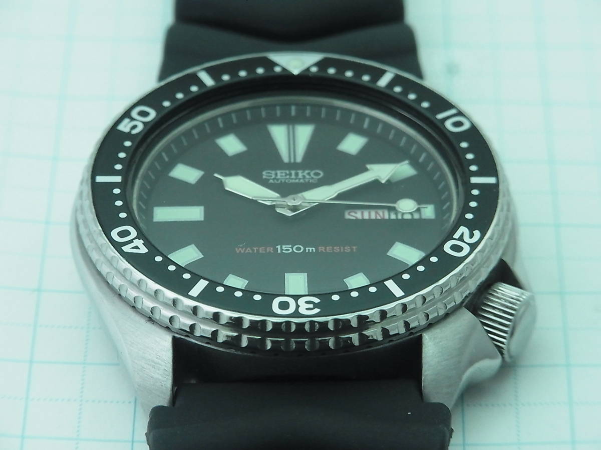 セイコー SEIKO フォースダイバー 6309-7290 F1 デイデイト アラビアEQ 