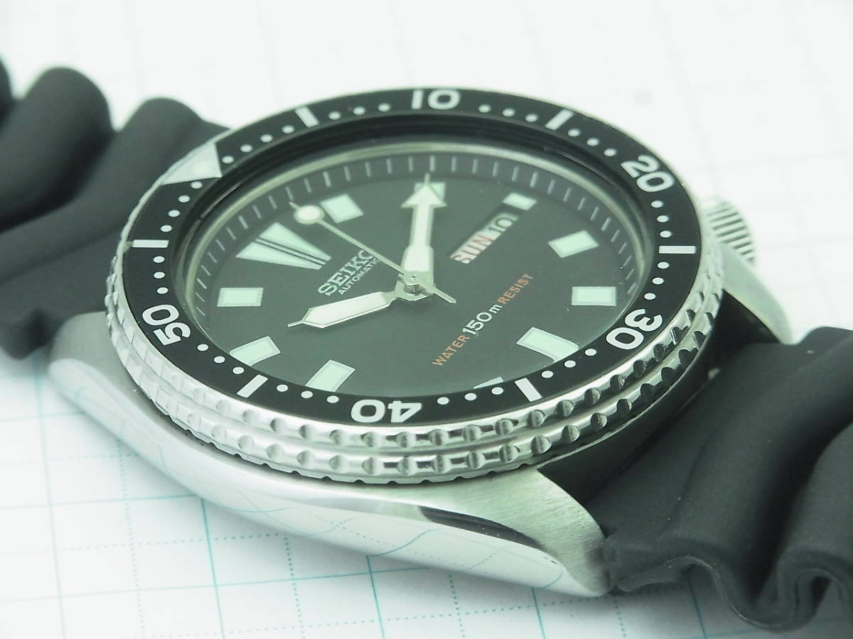 セイコー SEIKO フォースダイバー 6309-7290 F1 デイデイト アラビアEQ 