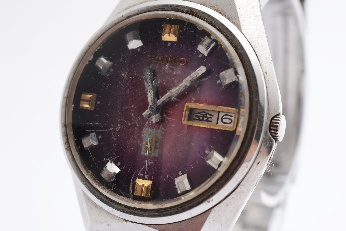 セイコー デイデイト カットガラス 自動巻き メンズ 腕時計 SEIKO