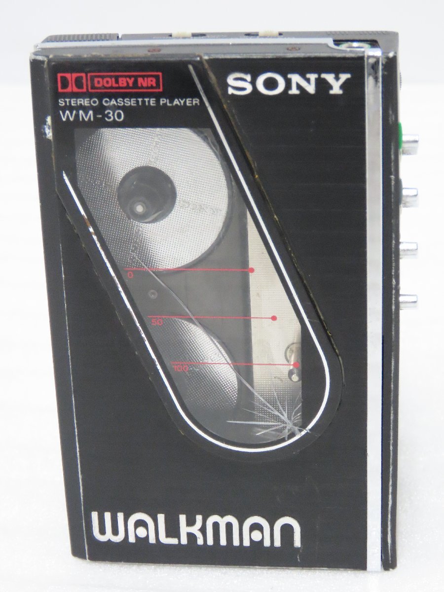 ◎60☆SONY WM-30 カセットウォークマン ジャンク◇0809-137 カセット