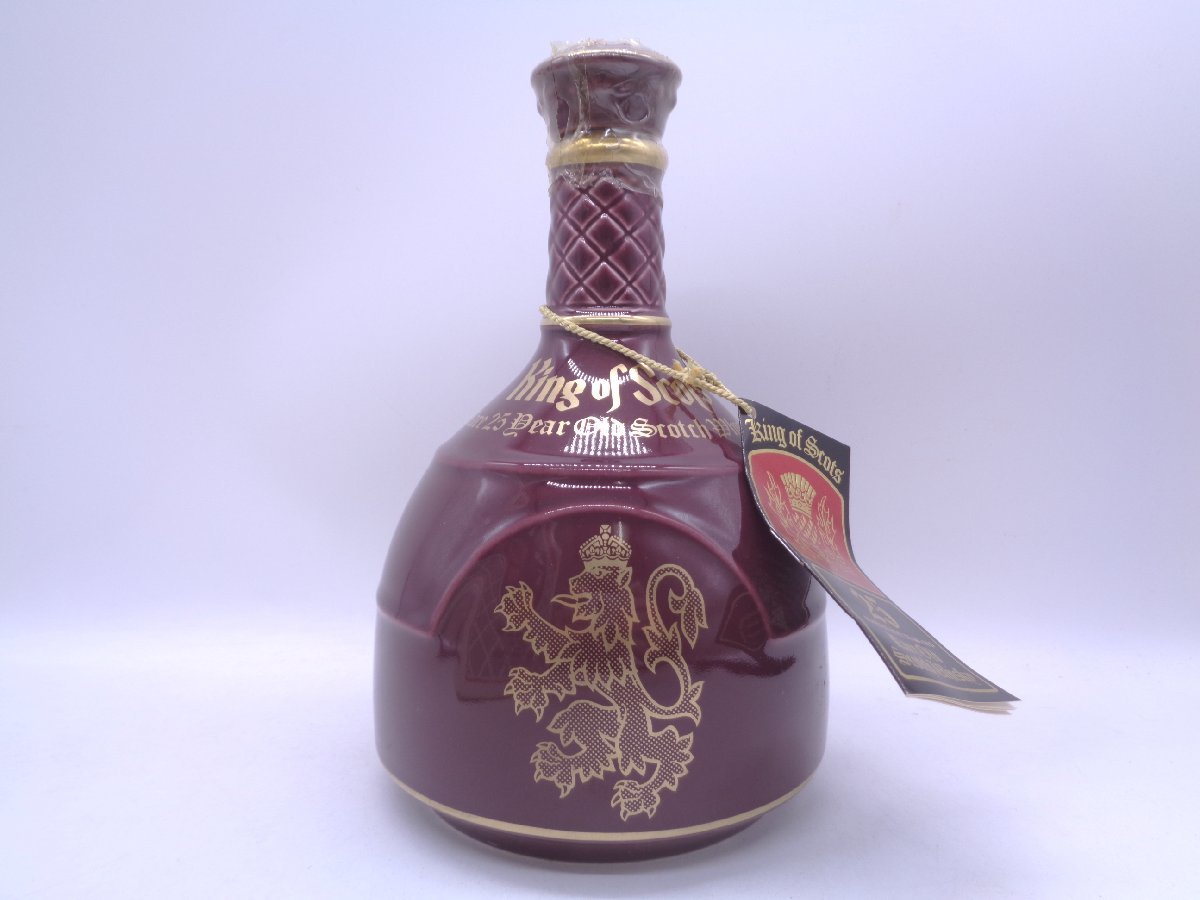 KING OF SCOTS 25年 キング オブ スコッツ 陶器 ウイスキー 750ml 43