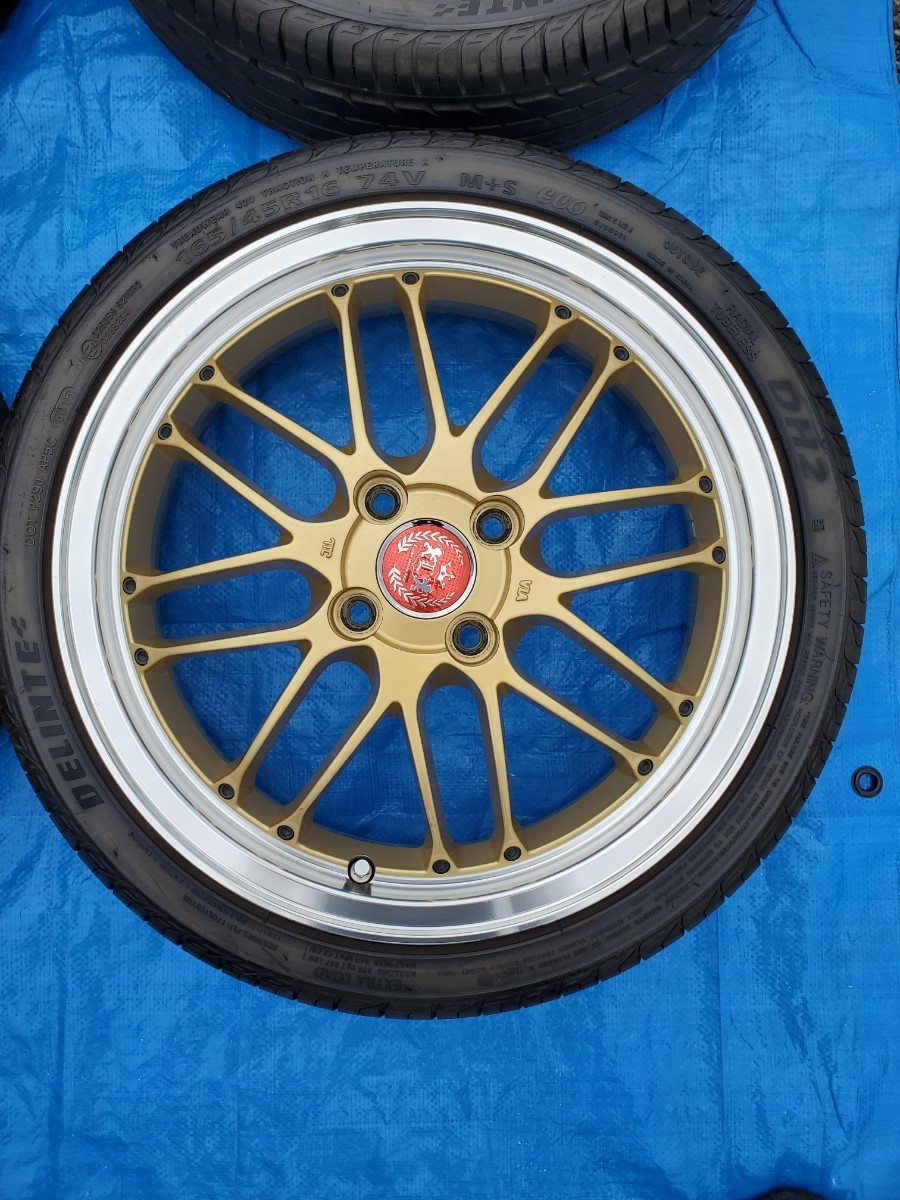 レアマイスター ブルネッロ Lehrmeister BRUNELLO 165/45R16 5J +45 4H