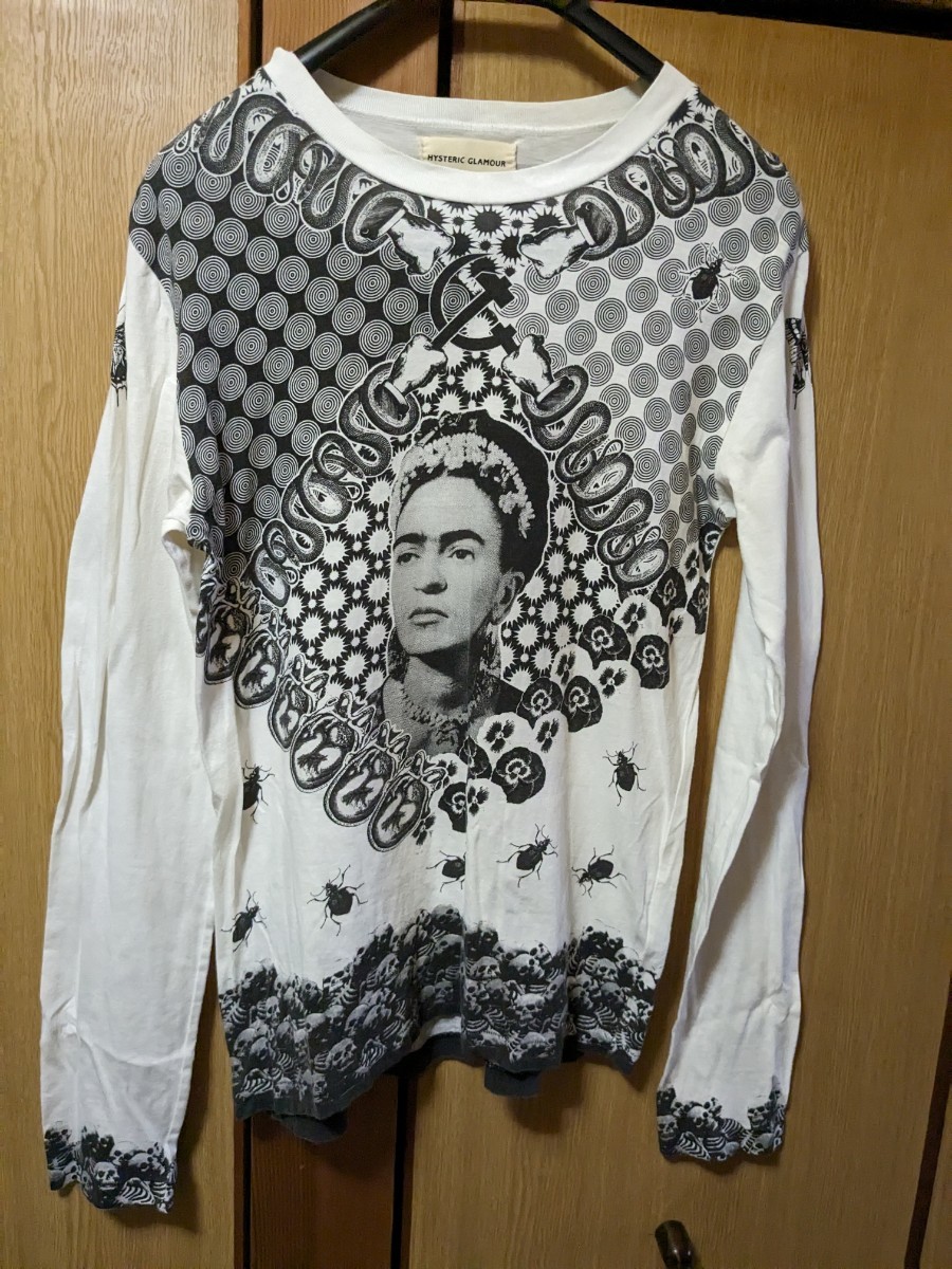 HYSTERIC GLAMOUR 長袖シャツ　80年代 ヒステリックグラマー ヒステリックグラマー80年代Tシャツ長袖 ヒステリックグラマー