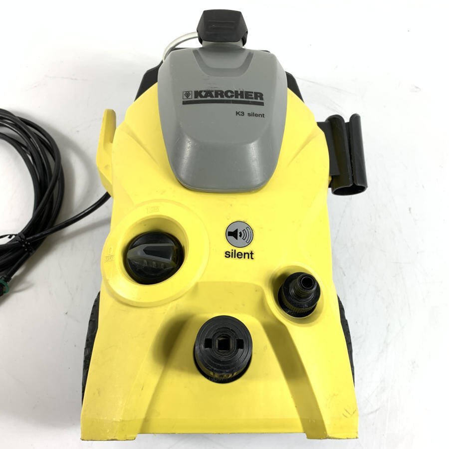 KARCHER ケルヒャー K3 サイレント 高圧洗浄機 給水ホース 収納プラ