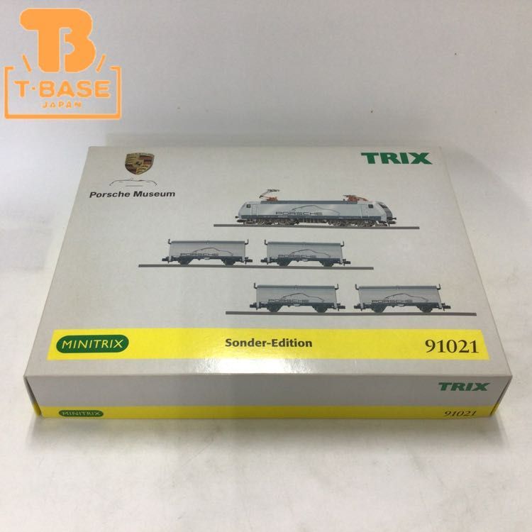 1円〜 TRIX Nゲージ MINITRIX Sonder-Edition Porsche Museum 91021