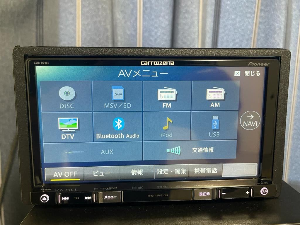 AVIC-RZ901 G-RZ901 2017年地図 carrozzeria カロッツェリア スバル