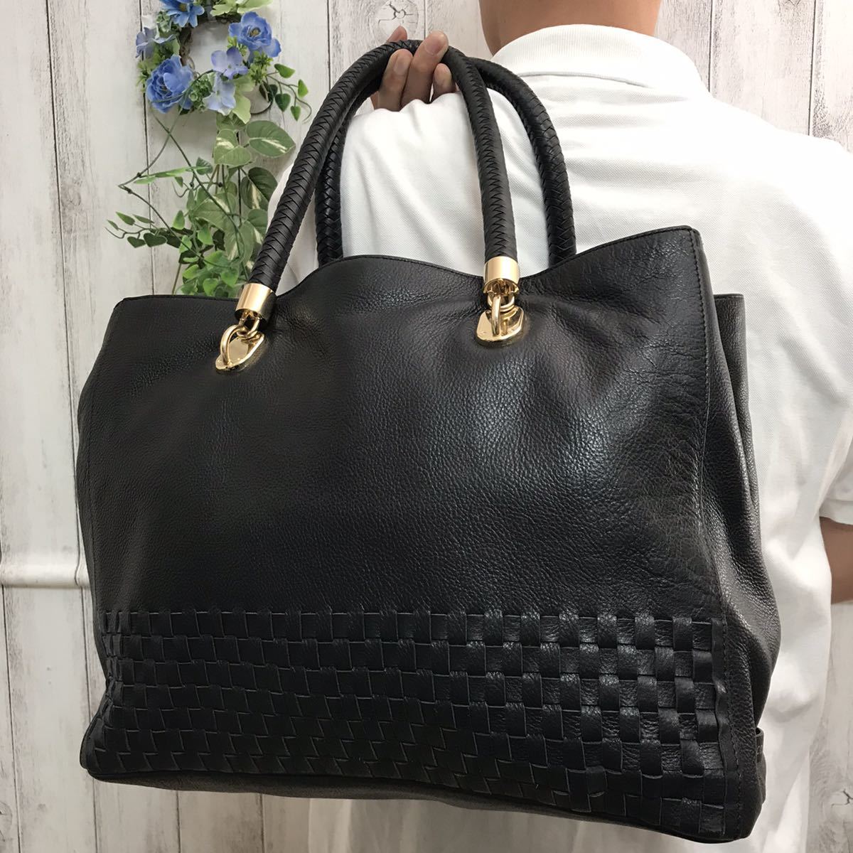 1円【極美品】コールハーン COLE HAAN トートバッグ メンズ ビジネス