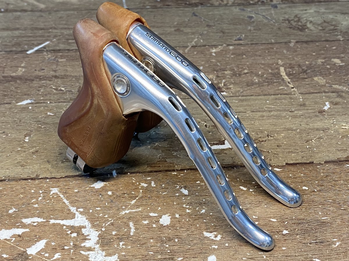 HA035 シマノ SHIMANO 600EX ブレーキレバー フード硬化