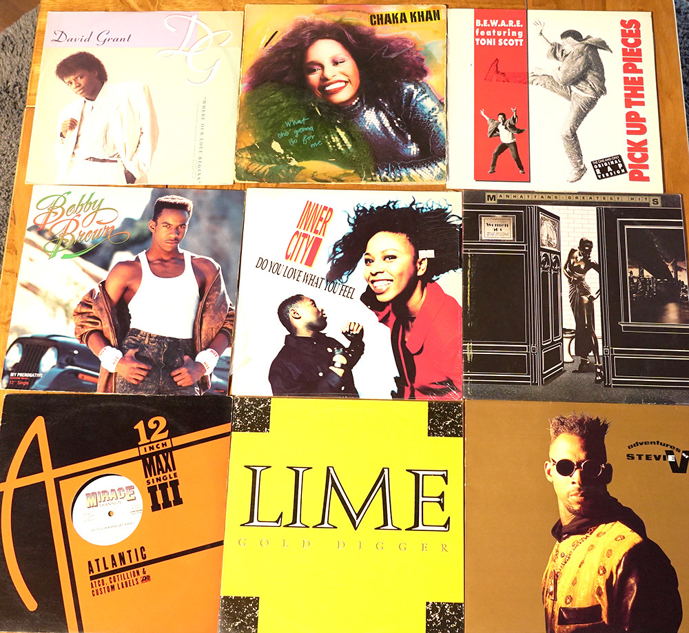 レコード70枚まとめて！②ディスコ・HIPHOP・SOUL・R&B・HOUSE他 当時