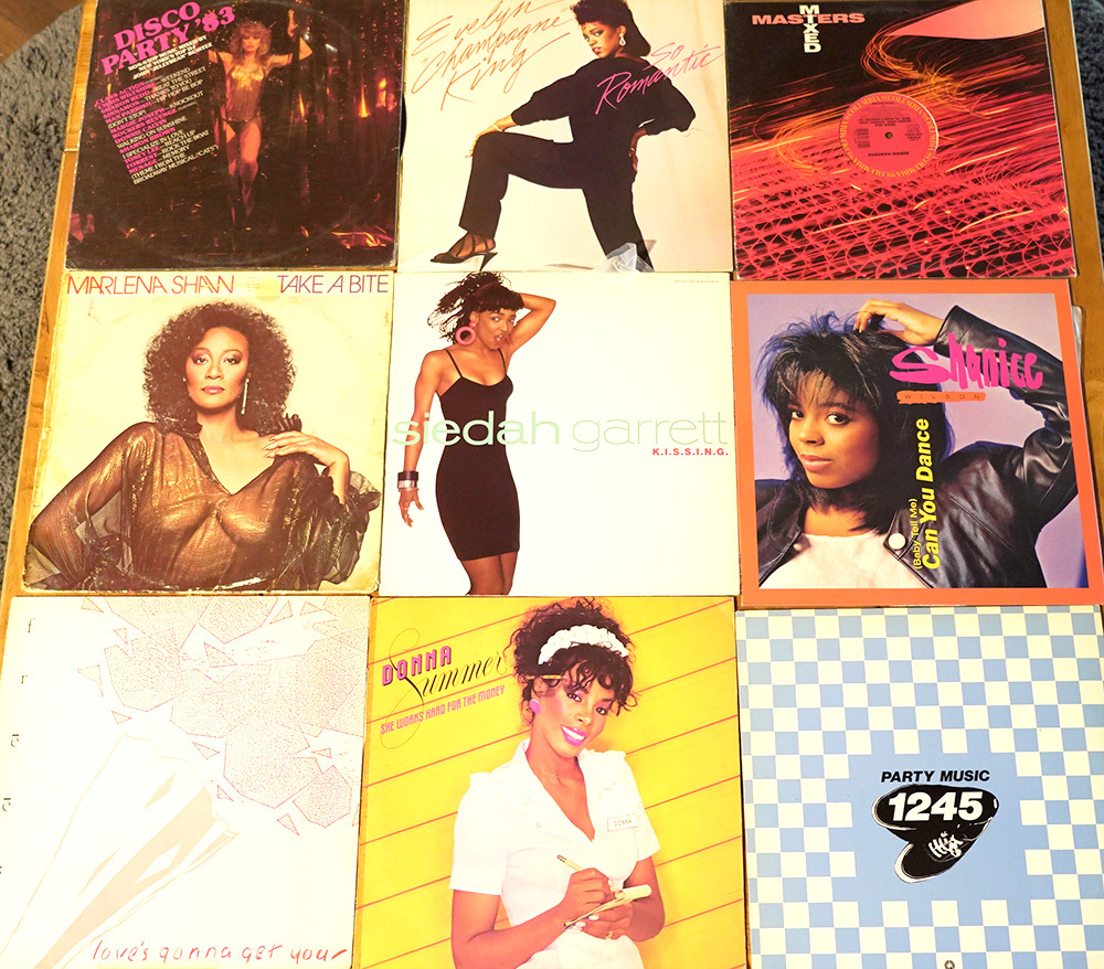 レコード70枚まとめて！②ディスコ・HIPHOP・SOUL・R&B・HOUSE他 当時